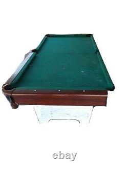 SoleX Addison Billiard Table with Table Tennis Top Black