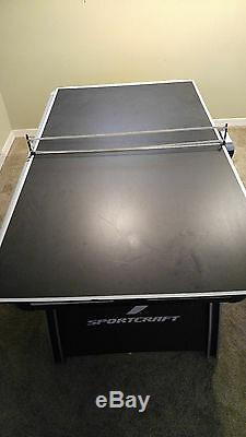 Sportcraft air hockey and table tennis