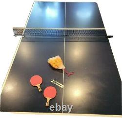 Stiga Regulation Size Folding Roller Ping Pong Table Indoor/Outdoor + Net etc
