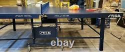 Stiga Regulation Size Folding Roller Ping Pong Table Indoor/Outdoor + Net etc