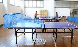 Super Emperor Table Tennis Robot, 5th Gen, Collection Net, 100 Balls Auto Reload