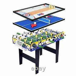 TORPSPORTS Multi Game Table4 in 1 withFoosball TablesTable Tennis/Ping Pong Tab