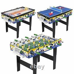 TORPSPORTS Multi Game Table4 in 1 withFoosball TablesTable Tennis/Ping Pong Tab