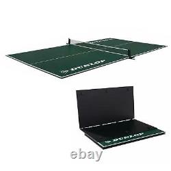 Table Tennis Conversion Top Ping Pong Official Assembled Folding Net Green