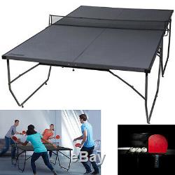 Table Tennis Folding Conversion Top Ping Pong Board Indoor Outdoor Kids Funny