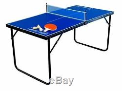Table Tennis Ping Pong Folding Portable Top Indoor Outdoor Mini Game Sport Board