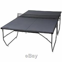Table Tennis Ping Pong Table Indoor Official Tournament Sports Set Gray New