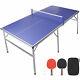 Table Tennis Ping Pong Table With Paddle Great For Small Spaces Indoor/outdoor