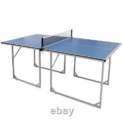 Table Tennis Ping Pong Table for Small Spaces and Apartments Mini Size