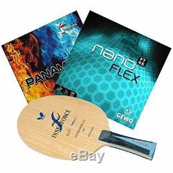 Table Tennis Racket Butterfly Innerforce ULC Rubber Gewo Nanoflex FT 45 + Air