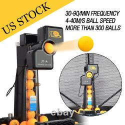 Table Tennis Robot Automatic Ping-pong Ball Machine Practice Recycle with Net