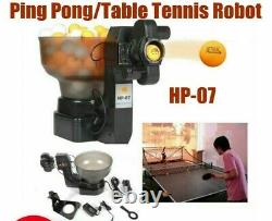 Table Tennis Robot Machine, HP-07 Automatic Ping Pong Ball Training Machine NEW