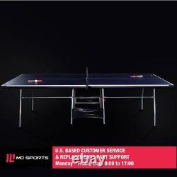 Table Tennis Table Official Size Game Room Playtime Home Game Fun