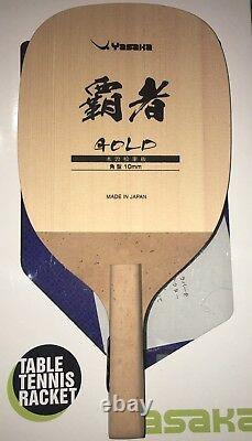 Table tennis racket Japanese penholder Yasaka Hasha Gold 10mm ping pong