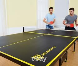 Tennis Ping Pong Table Sports Official Size new Indoor outdoor 2 Paddles & Balls