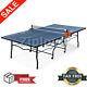 Tennis Table Ping Pong Foldable Outdoor Sport Play Fun Game 18mm Top 2-piece