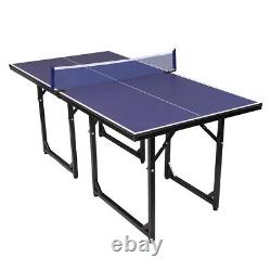 Tennis Table Ping Pong Sport Table Indoor Outdoor Apartments Saving Space