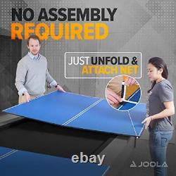 Tetra 4 Piece Ping Pong Table Top for Pool Table Includes Ping Pong Net S