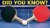 Things You Didn T Know About Table Tennis