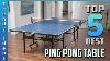 Top 5 Best Ping Pong Tables In 2020