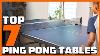 Top 7 Best Ping Pong Tables In 2024