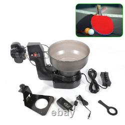 US Ping Pong Ball Table Tennis Robot Automatic Ball Machine Ball Trainer