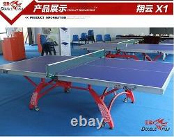 Unique & pretty Double Fish 328 X1 (cheaper/nice) Ping Pong table tennis table