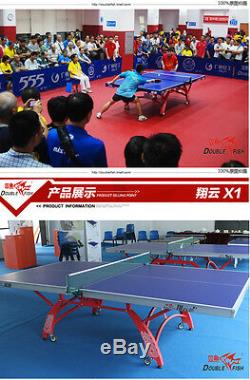 Unique & pretty Double Fish 328 X1 (cheaper/nice) Ping Pong table tennis table
