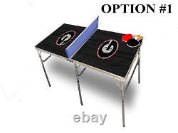University Of Georgia Portable Table Tennis Ping Pong Folding Table withAccessorie