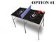 University Of Georgia Portable Table Tennis Ping Pong Folding Table Withaccessorie