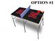 University Of Nebraska Portable Table Tennis Ping Pong Folding Table Withaccessori