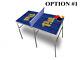 University Of Pittsburgh Portable Table Tennis Ping Pong Folding Table Withaccesso
