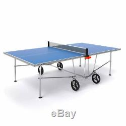 Vermont TS100 Table Tennis Table FOLDABLE Outdoor Ping Pong + Bats/Balls