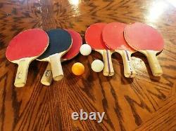 Vintage Bar Billiards Table And Ping Pong Attachments Pick Up Only