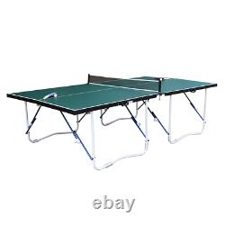Walker & Simpson Flat Hit Full Size Folding Table Tennis Table Green