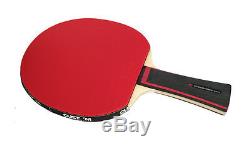 XIOM Stradivarius Offensive Custom Made Table Tennis Bat + XIOM Vega DF Rubbers
