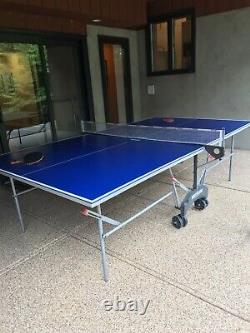 1 250 $ Kettler Tournoi Table De Tennis Table Imperméable Avec Raquettes Et Balles
