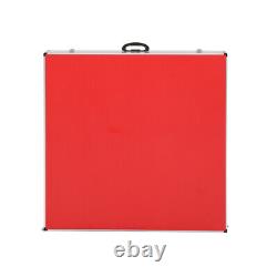 1839176cm Pliable Ping-pong Table Rouge Rt Utile