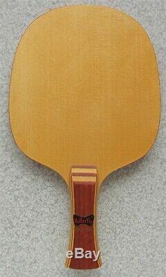 1970 'butterfly Surbek'h' Champion D'europe Hinoki Tennis De Table Raquettes Mib