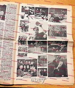 1971 Magazine de sujets de tennis de table Richard Nixon Diplomatie du ping-pong en Chine