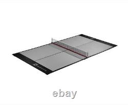4pcs Table Intérieure Gris Tennis Top Ping Pong Conversion De Table Convert Pool Table