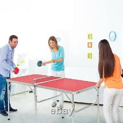 60 Table de ping-pong pliante portable avec accessoires Voir les détails