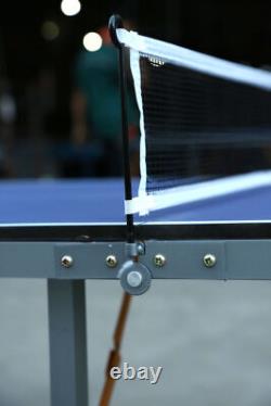 6ft Table de tennis de table de taille moyenne pliable et portable Ensemble de table de ping-pong