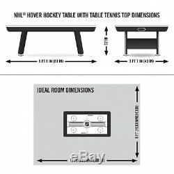 80 Air Powered Hover Table De Hockey Avec Tennis De Table Top Et Résistant Aux Rayures