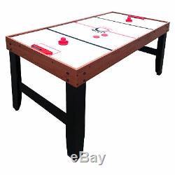 Accélérateur 4-in-1 Table Multi-jeux Avec Basketball, Air Hockey, Tennis De Table