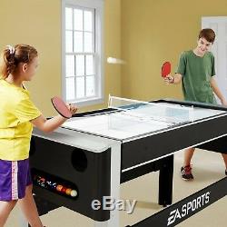 Air Hockey Table Pour Enfants Jeu Multi Swivel Tennis De Ping-pong Piscine Billard Bowling