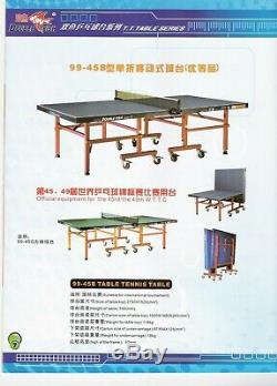 Assez Fort Extérieur, Table De Ping-pong Intérieur Professionnel De Tennis Pré-commande