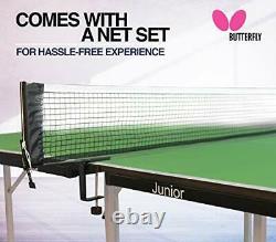 Butterfly Junior Stationary Ping Pong Tableau 3/4 Taille Table Tennis Table S