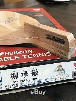 Butterfly Ryu Seung Min Lame De Tennis De Table Rsm Neuve Scellée
