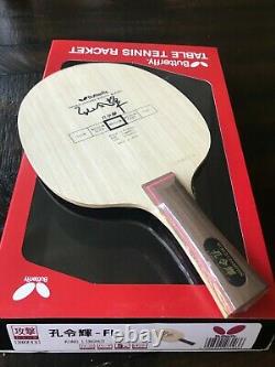 Butterfly Table Tennis Blade Kong Linghui Old Metal Tag G# G Nouveau Fl